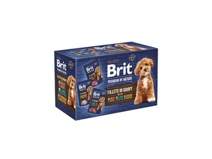 Brit Premium Dog Fillets Gravy Multipack 1020g