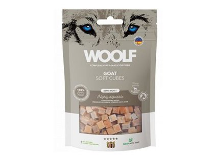 WOOLF Cubes poch. Soft Goat 100g