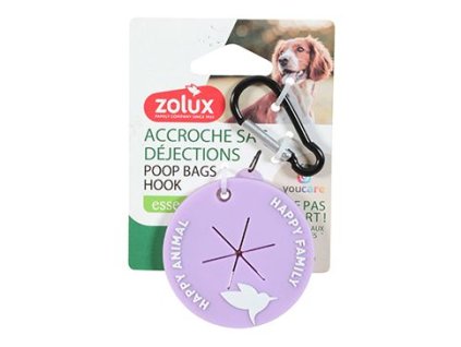 Držák sáčků na exkrementy s karab. fialová YC Zolux