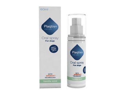 Plaqtiv+ Oral care Ústní sprej vanilla/mint 60ml