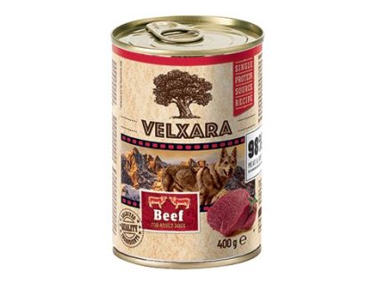 Velxara Paté Dog Adult Beef 400g