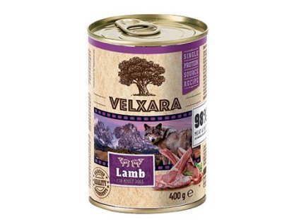 Velxara Paté Dog Adult Lamb 400g