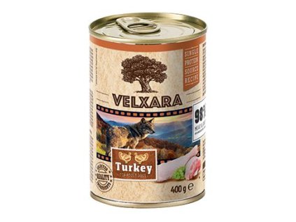 Velxara Paté Dog Adult Turkey 400g