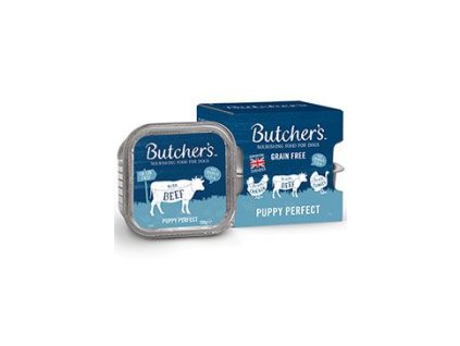 Butcher's Dog Original Junior kuř/hov/kr.vanička4x150g