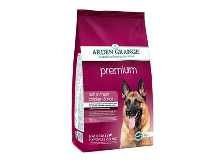 Arden Grange Dog Adult Prem.rich fresh Chick&Rice 2kg