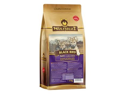 Wolfsblut Dog Large Breed Puppy Black Bird 2kg