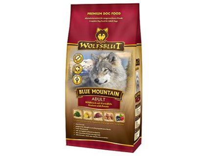 Wolfsblut Dog Adult Blue Mountain 2kg