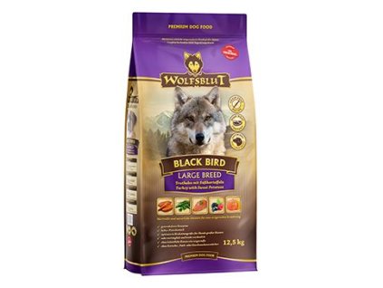 Wolfsblut Dog Large Breed Black Bird 12,5kg