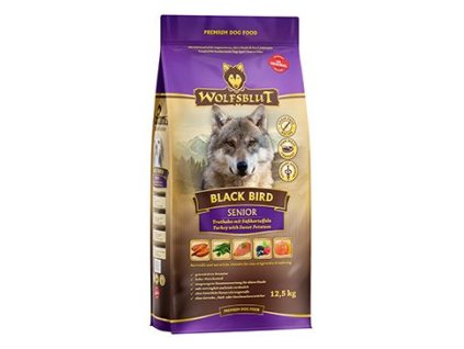 Wolfsblut Dog Senior Black Bird 12,5kg