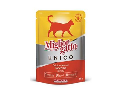 Morando Miglior Gatto Unico kapsa pro kočky krůtí 85g
