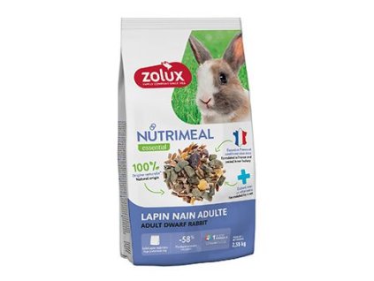 Krmivo pro králíky Adult NUTRIMEAL mix 2,55kg Zolux