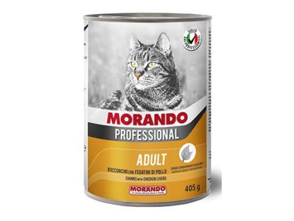 Morando Professional konz.pro kočky kuřecí játra 405g