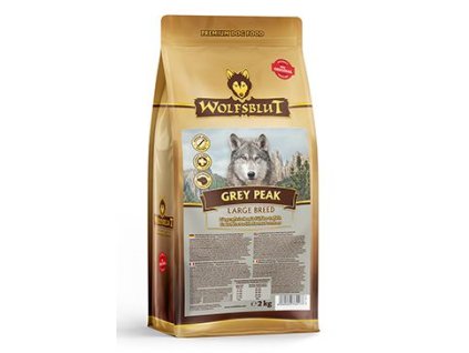 Wolfsblut Dog Large Breed Grey Peak 2kg