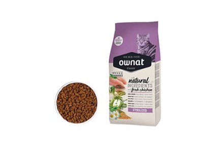OWNAT CLASSIC CAT Sterilized 4kg