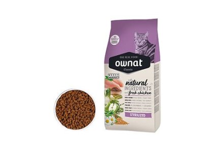 OWNAT CLASSIC CAT Sterilized 15kg