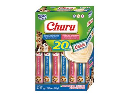 Churu Dog BOX Chicken with Seafoods Variety 20x14g