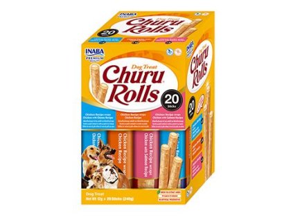 Churu Dog BOX Rolls Chicken wraps Variety 20x12g