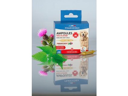 Francodex Skin and Coat ampulky pes, štěně 18x1ml