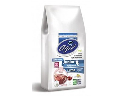 Agil Junior All Breed Sensitive GF Lamb&Venison 10kg