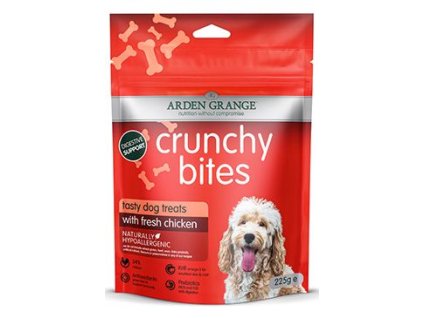 Arden Grange Crunchy Bites with fresh Chicken 225g