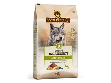 Wolfsblut Dog Adult Limited Ingred. Dark Forest 9kg