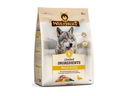 Wolfsblut Dog Adult Limited Ingred. Wild Duck 1kg