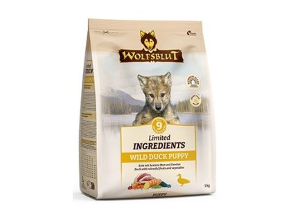 Wolfsblut Dog Puppy Limited Ingred. Wild Duck 1kg