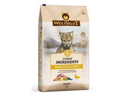 Wolfsblut Dog Puppy Limited Ingred. Wild Duck 9kg