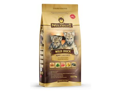 Wolfsblut Dog Puppy Large Breed Wild Duck 12,5kg