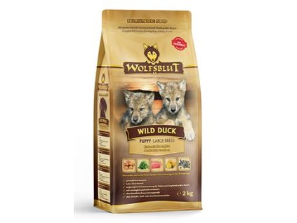 Wolfsblut Dog Puppy Large Breed Wild Duck 2kg