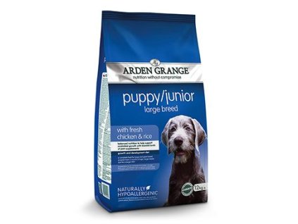 Arden Grange Dog Puppy/Junior Large with Chic&Rice12kg
