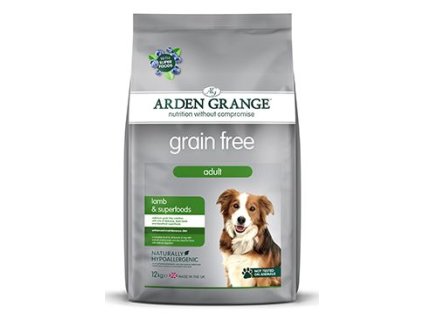 Arden Grange GF Dog Adult Lamb&Superfoods 12kg