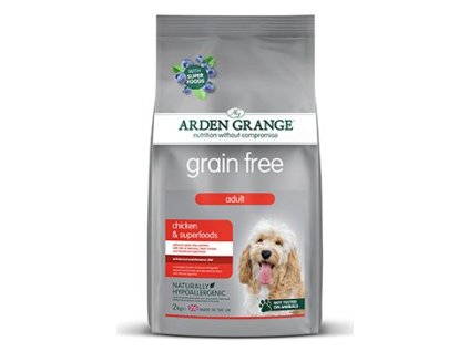 Arden Grange GF Dog Adult Chicken&Superfoods 2kg