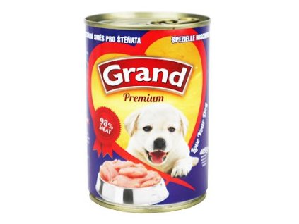 GRAND Dog konz. Premium Puppy speciální směs 405g