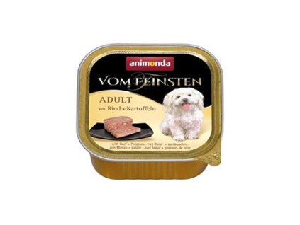 Animonda pes VOM FEINSTEN paštika Adult hov/bramb.150g