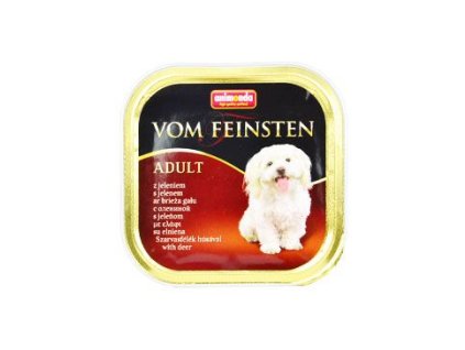 Animonda pes VOM FEINSTEN paštika Adult jelen 150g