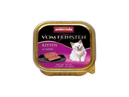 Animonda kočka VOM FEINSTEN paštika Kitten jehněčí100g