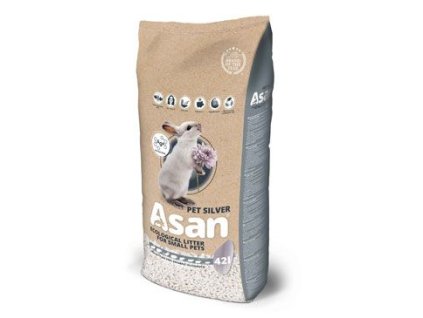 Podestýlka ASAN Pet Silver pro hlodavce 42l