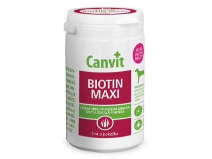 Canvit Biotin Maxi pro psy ochucený 230g