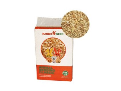 Hobliny podestýlka lis. KLASIK RabbitWeed 60l/1,5kg