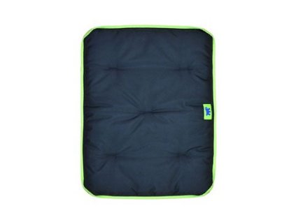 Polštář JOLLY 65 černý+zelený lem FP 1ks