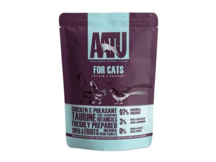 AATU Cat Chicken&Pheasant kapsa 85g