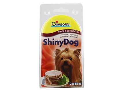 Gimdog ShinyDog konz. kuře+jehně 2x85g