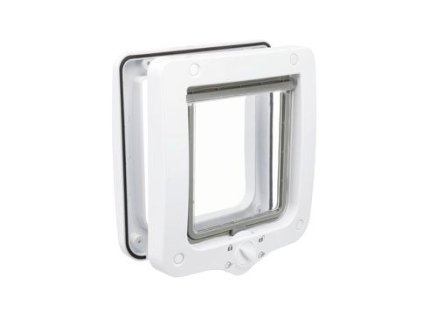 Dvířka kočka plast 4P 20x22cm bílá TR