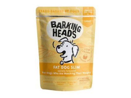 BARKING HEADS Fat Dog Slim kapsa 300g