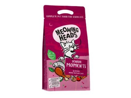 MEOWING HEADS Senior Moments 1,5kg