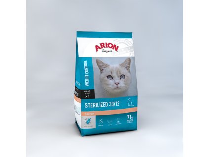 ARION ORIGINAL CAT STERILIZED SALMON 2KG
