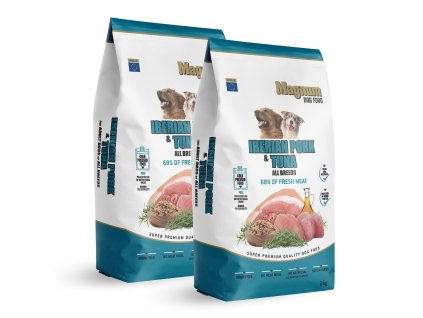 12504 magnum iberian pork tuna all breed 2x3kg