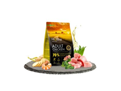 14352 profine dog dry adult chicken 3kg