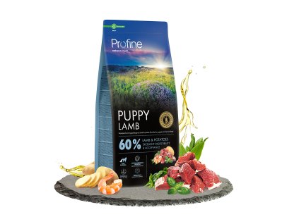 14379 profine dog dry puppy lamb 12kg
